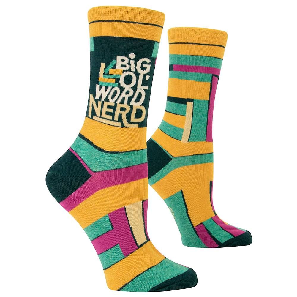 Big Ol Word Nerd Socks