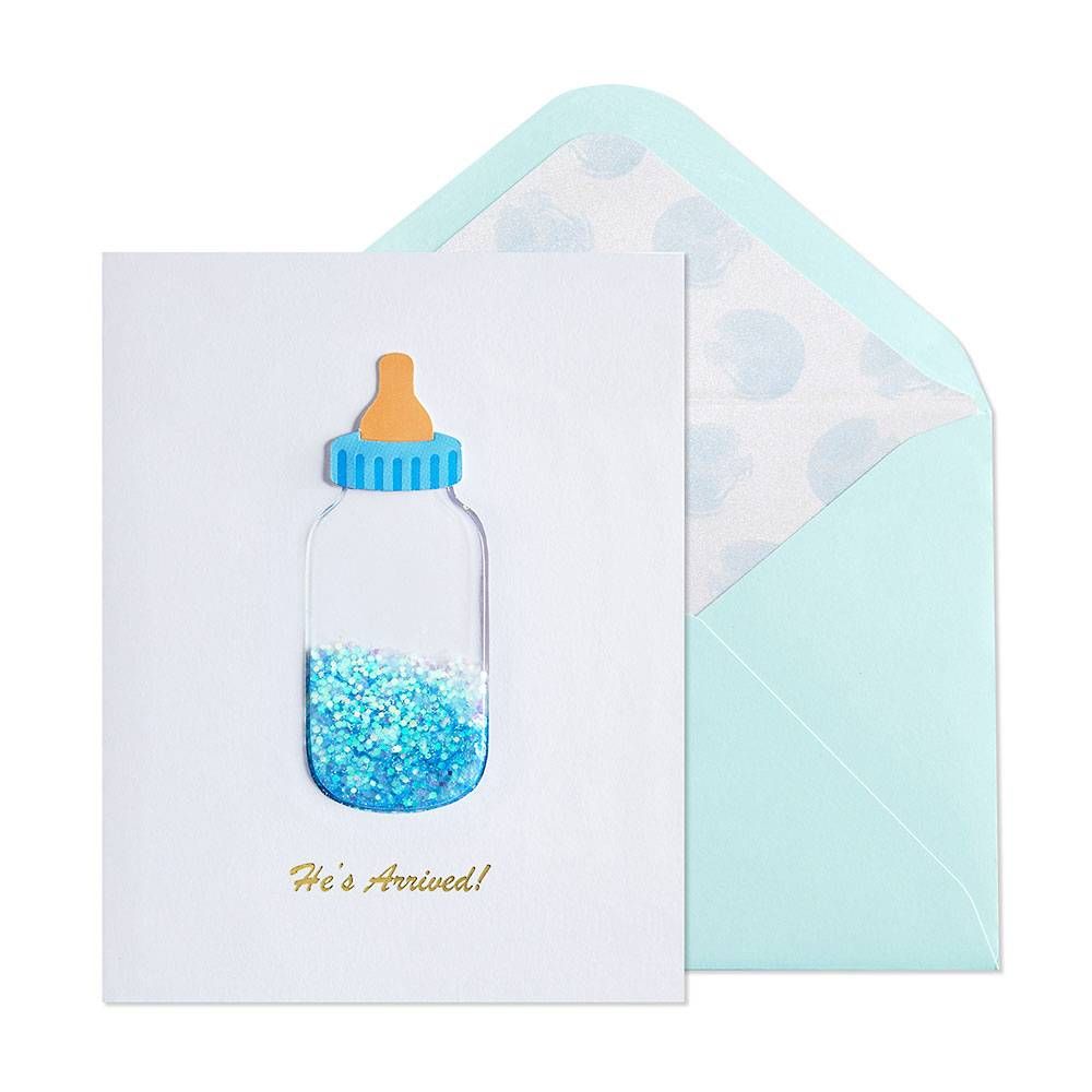 Bottle Baby Card