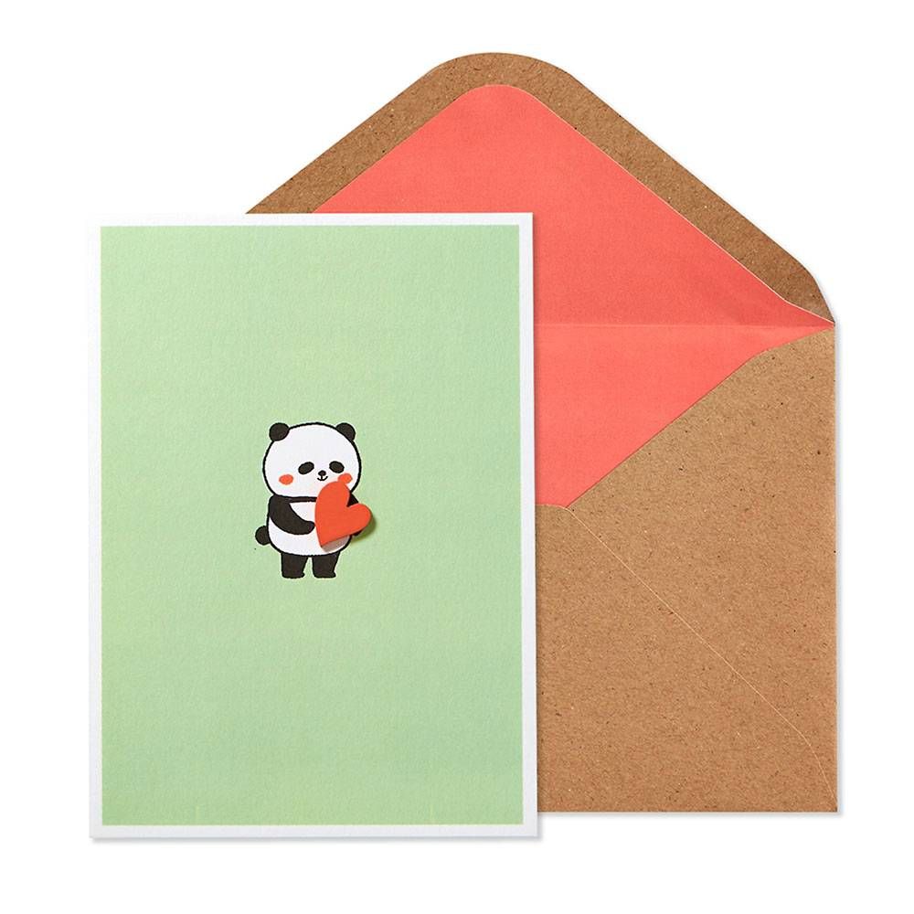 Panda Anniversary Card