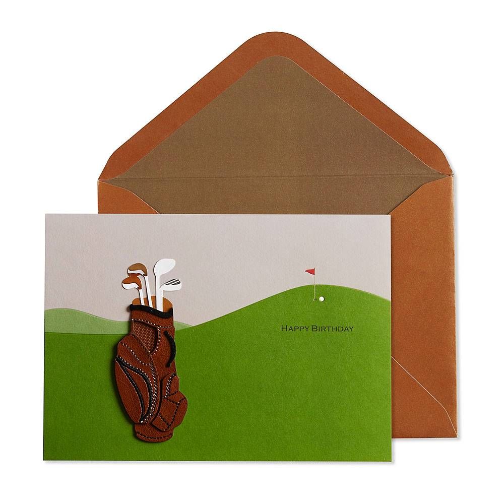 Golf Birthday Card