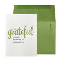 Grateful Dad Birthday Card