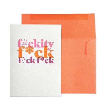 F#ckity Greeting Card