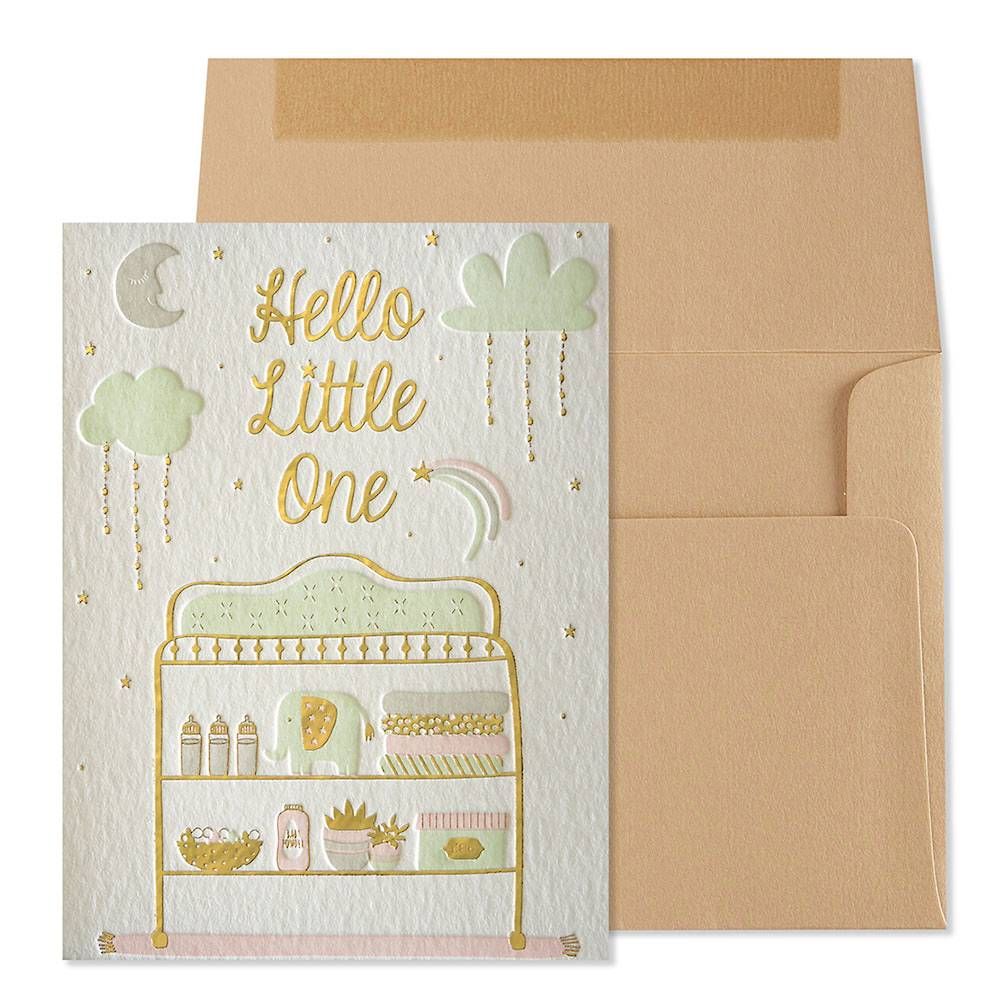 Hello Little One Baby Card