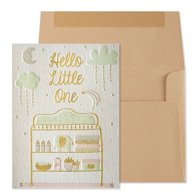 Hello Little One Baby Card