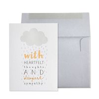 Heartfelt Thoughts Sympathy Card