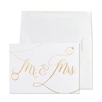 Mr. & Mrs. Wedding Card