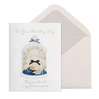 Cherish Every Precious Day Wedding Card