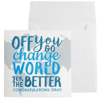 Off You Go Graduation Card