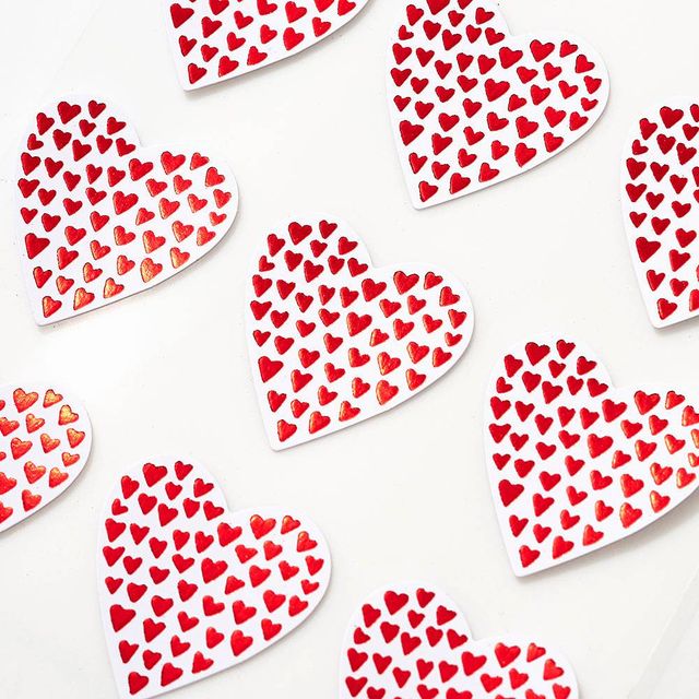 Paper Source Tiny Character Heart Icon Stickers