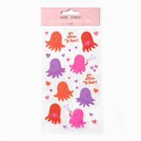 Octopi My Heart Stickers