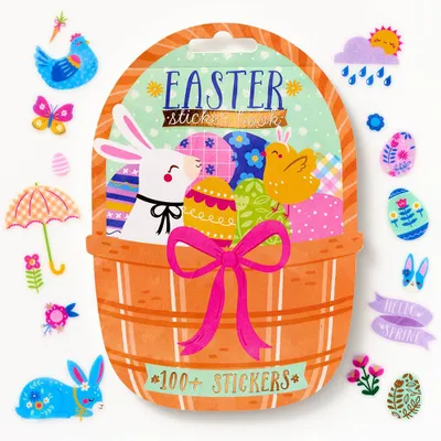 Easter Basket Sticker Book