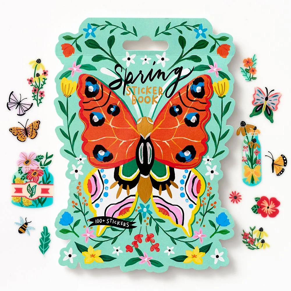 Spring Butterfly Sticker Book