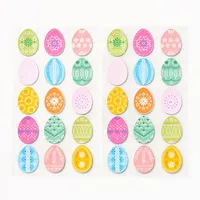 Sparkle Easter Egg Stickers