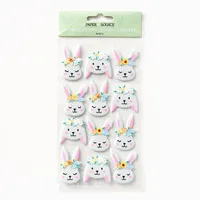 Flower Crown Bunny Stickers