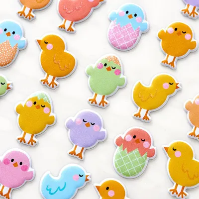 Cute Chick Stickers