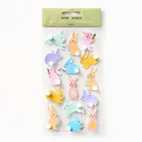 Pom Pom Bunny Stickers