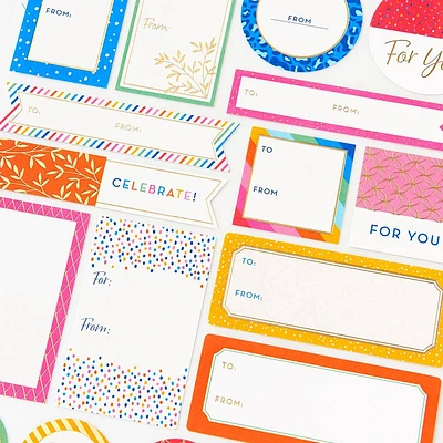 Colorful General Gift Labels