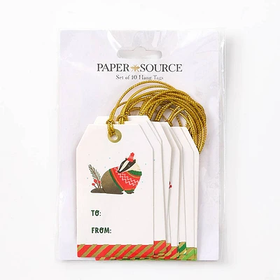 Christmas Critters Hang Tags S/10