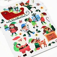 Santa's Workshop Sticker Book