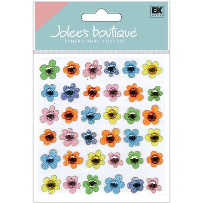 Gem Flower Stickers