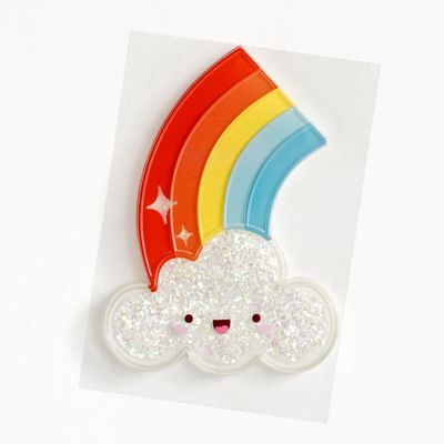 Rainbow Floaty Sticker