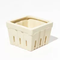 Stoneware Berry Basket