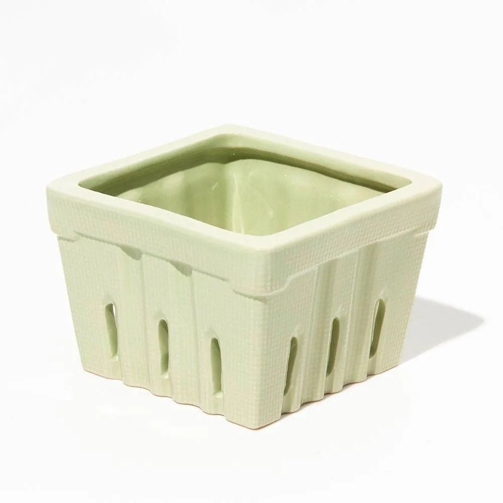 Stoneware Berry Basket