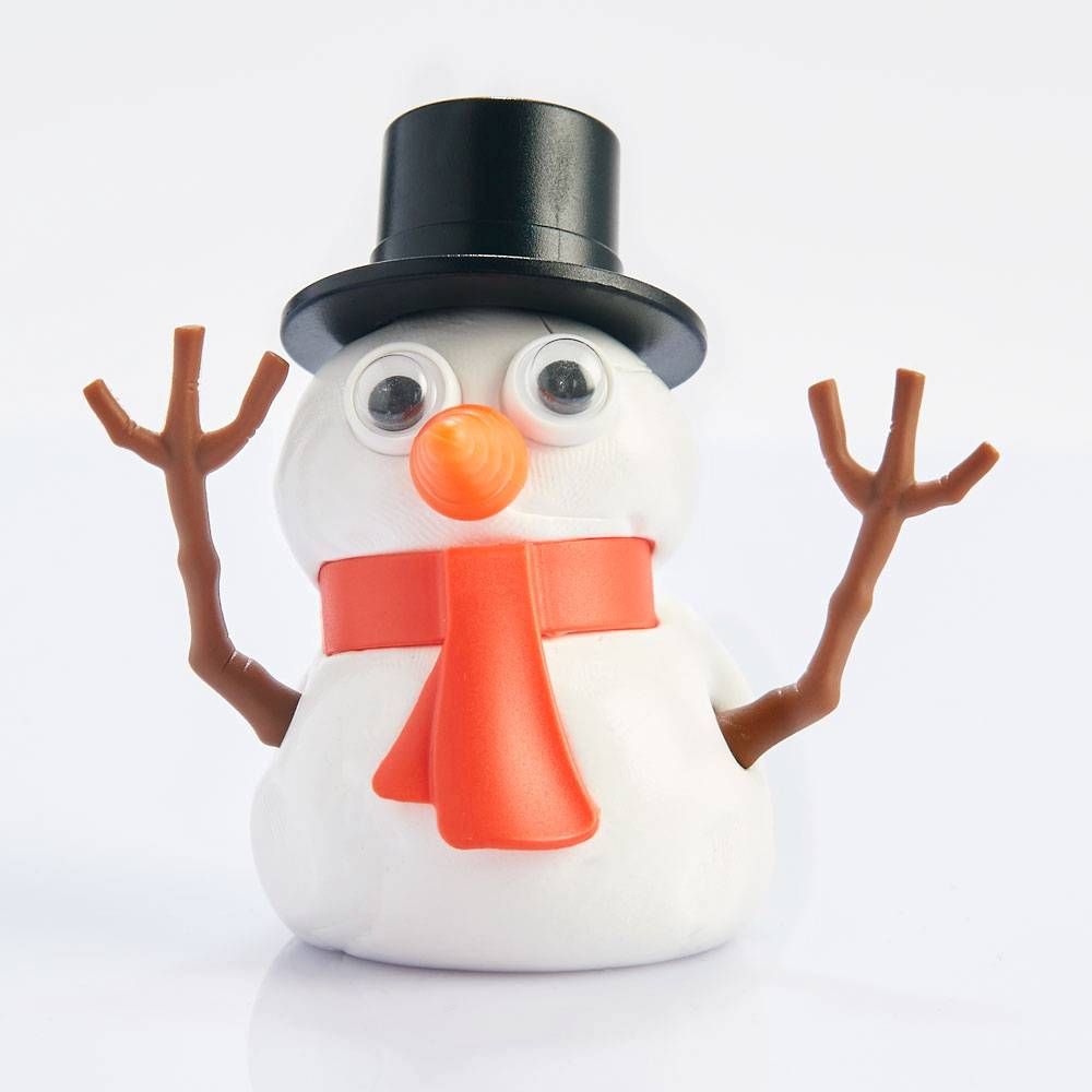 Miniature Handmade Melting Snowman [TLDC MeltingSnowman]