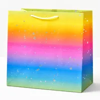 Ombre Rainbow Fleck Large Gift Bag