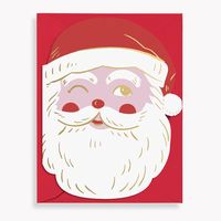 Vintage Santa Christmas Card