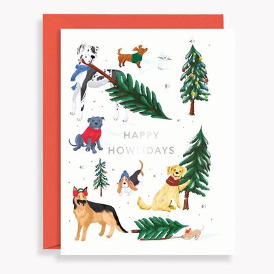 Dog Tree Farm Holiday Card Set