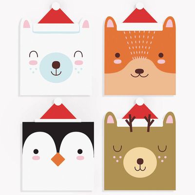 Assorted Critters Holiday Card Sets