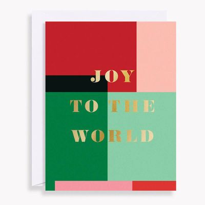 Joy To The World Holiday Card Set