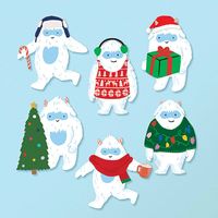 Yeti Christmas Craft Kit