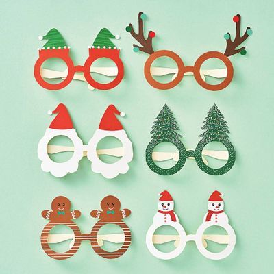 Holiday Glasses Craft Kit