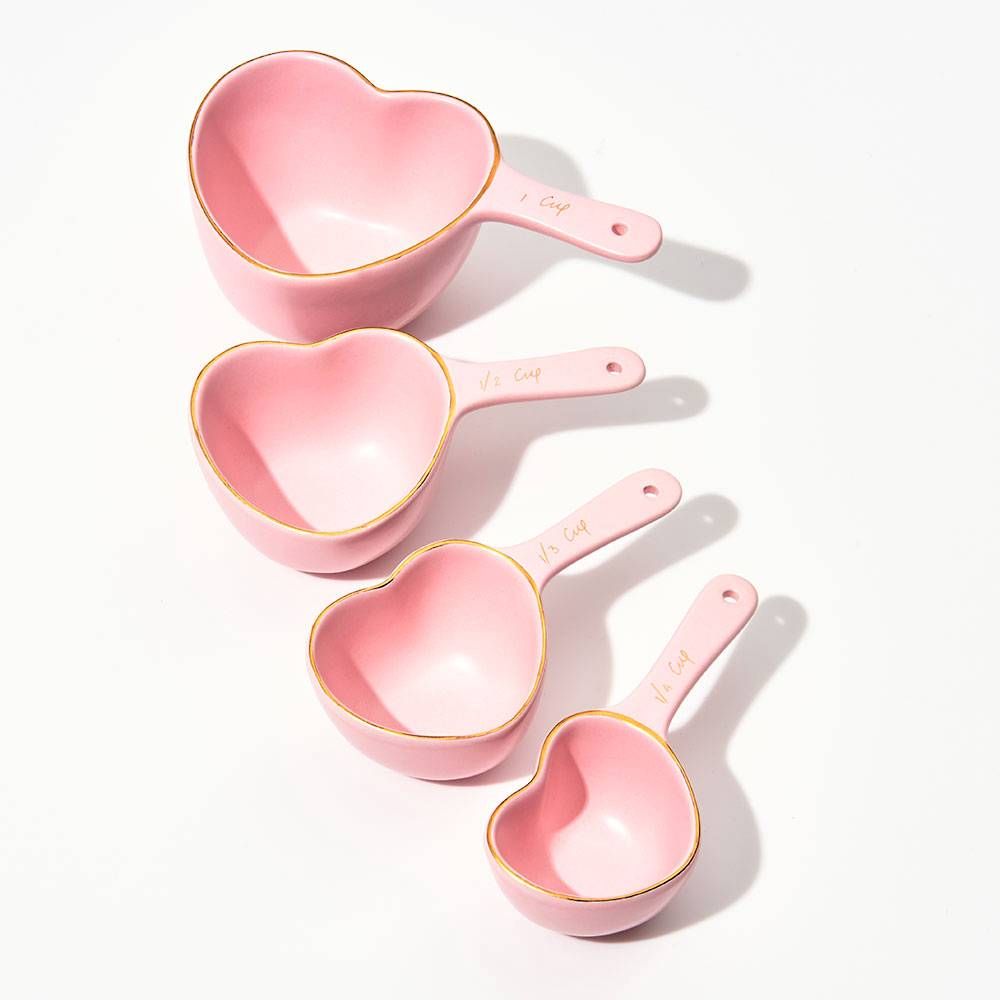 Heart Shaped Measuring Cups
