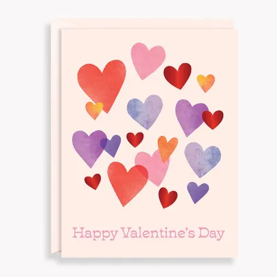 Vintage Valentine Card Set — Social Butterfly Designs