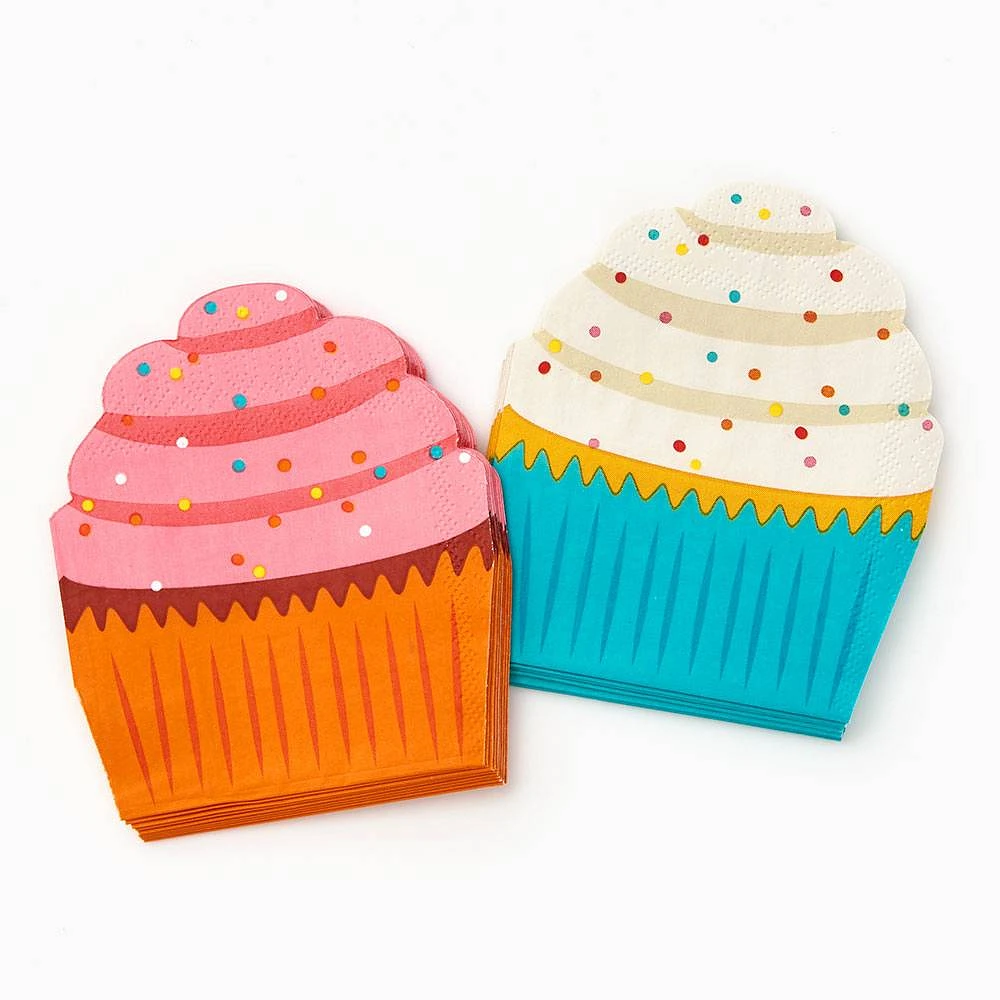 Sprinkle Cupcake Napkins