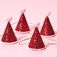 Valentine's Mini Party Hats