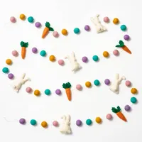 Bunny & Carrot Felt Easter Garland