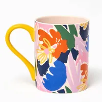 Abstract Floral Mug