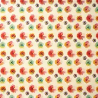 Pressed Pansy Wrapping Paper