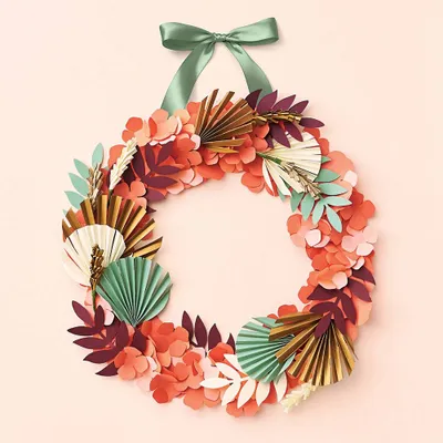 Spring Coral Wreath Craft Kit