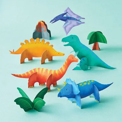 3D Dinosaurs Craft Kit