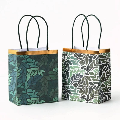 Celebration Greenery Treat Bags