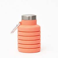 Coral Collapsible Water Bottle