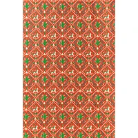 Folk Art Christmas Stone Wrapping Paper