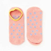 Star Fuzzy Slipper Socks