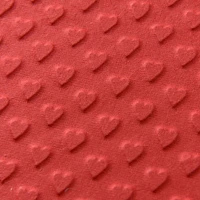 Red Heart Embossed Handmade Paper