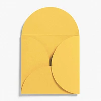 5.25" Square Curry Petal Envelopes